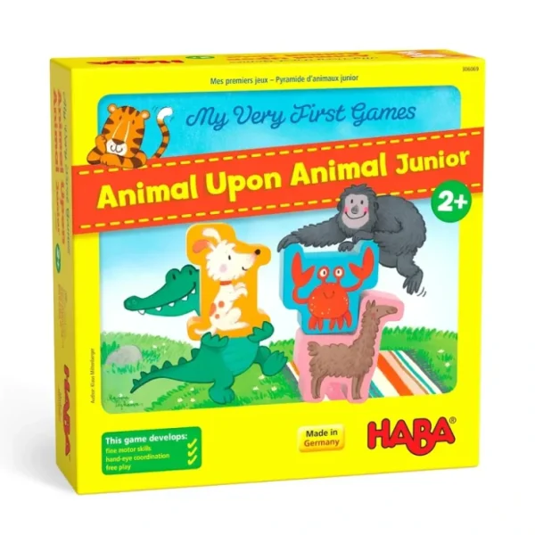 Cheap My Very First Games: Animal Upon Animal Junior HAB 306069 - Miniature Marvels: Airplane Models & Painted Dice Board Game