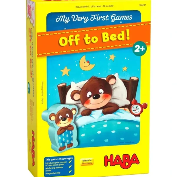 Fashion My Very First Games: Off to Bed! HAB 306247 - Miniature Marvels: Airplane Models & Painted Dice Board Game