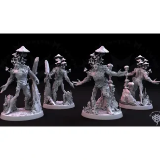 Discount Myconid Brute Set - Miniature Marvels: Airplane Models & Painted Dice Miniature