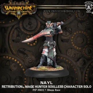 Outlet Nayl: Retribution Retribution Mage Hunter Soulless Character - Solo PIP 35022 - Miniature Marvels: Airplane Models & Painted Dice Miniature