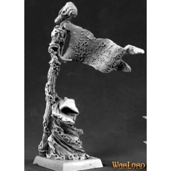 Best Sale Necropolis Standard Bearer: Warlord RPR 14526 - Miniature Marvels: Airplane Models & Painted Dice Miniature