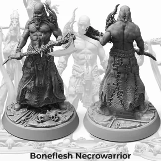 Cheap Necrowarrior, 32mm - Miniature Marvels: Airplane Models & Painted Dice Miniature