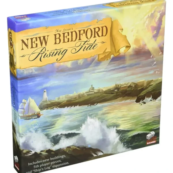 Flash Sale New Bedford: Rising Tide GTG NBED-TIDE - Miniature Marvels: Airplane Models & Painted Dice Board Game