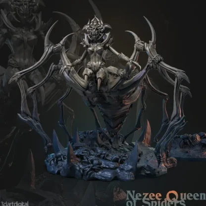 Cheap Nezee, Queen of Spiders - Miniature Marvels: Airplane Models & Painted Dice Miniature