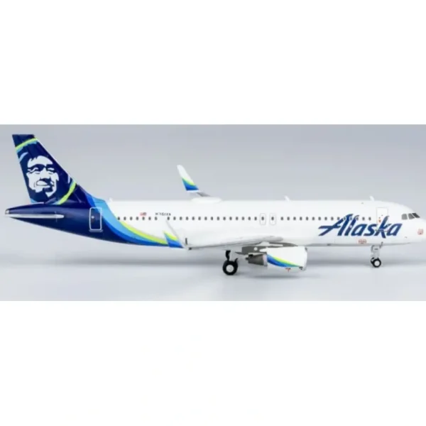 NG 15016 1:400 Alaska Airlines Airbus A320-200 N361VA - Miniature Marvels: Airplane Models & Painted Dice* Airplane Model