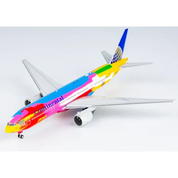 NG 72005 1:400 Continental Airlines Boeing 777-200ER N77014 "Peter Max" - Miniature Marvels: Airplane Models & Painted Dice* Airplane Model