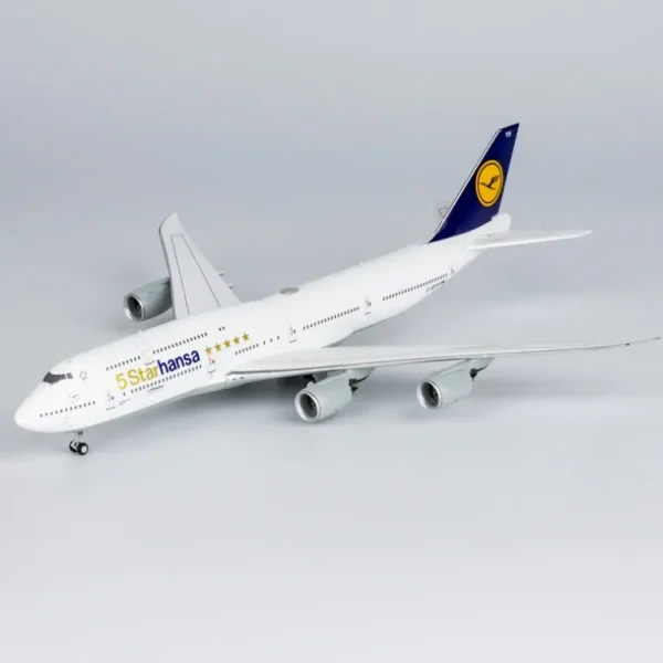 NG 78011 1:400 Lufthansa 747-8 D-ABYM "5 Starhansa titles" - Miniature Marvels: Airplane Models & Painted Dice* Airplane Model