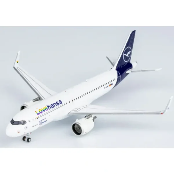NG 15009 1:400 Lufthansa Airbus A320neo D-AINY "Lovehansa" - Miniature Marvels: Airplane Models & Painted Dice* Airplane Model