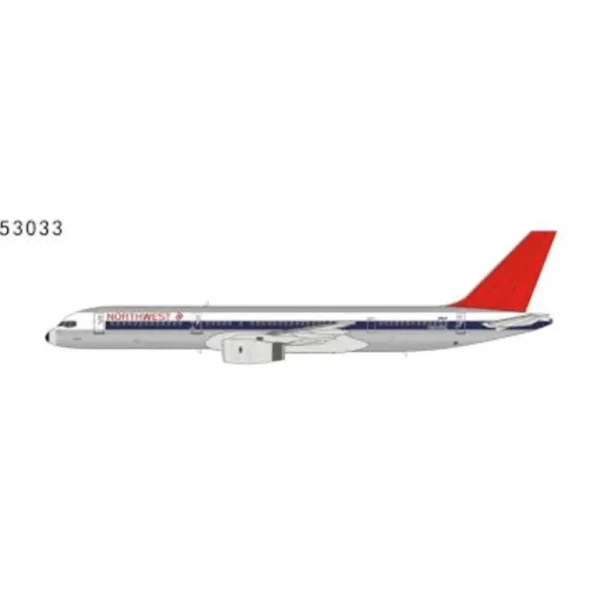 NG 53033 1:400 Northwest Airlines Boeing 757-200 N604RC - Miniature Marvels: Airplane Models & Painted Dice* Airplane Model