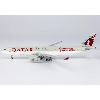 NG 61058 1:400 Qatar Airways Airbus A330-200 A7-ACS "FIFA World Cup Qatar 2022" - Miniature Marvels: Airplane Models & Painted Dice* Airplane Model