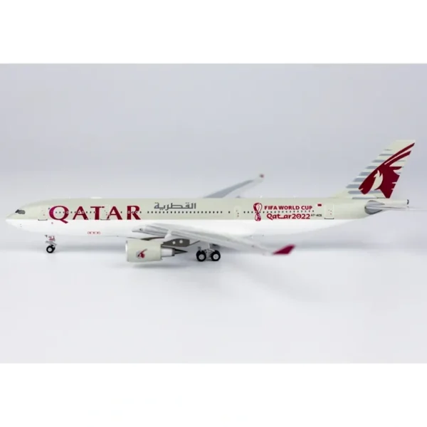 NG 61058 1:400 Qatar Airways Airbus A330-200 A7-ACS "FIFA World Cup Qatar 2022" - Miniature Marvels: Airplane Models & Painted Dice* Airplane Model
