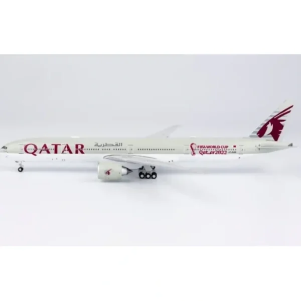 NG 73026 1:400 Qatar Airways Boeing 777-300ER A7-BAN "FIFA World Cup Qatar 2022" - Miniature Marvels: Airplane Models & Painted Dice* Airplane Model