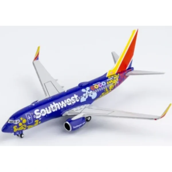NG 77031 1:400 Southwest Airlines Boeing 737-700 N7816B (Pixar "Coco") - Miniature Marvels: Airplane Models & Painted Dice* Airplane Model