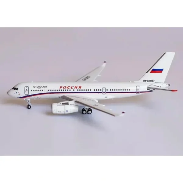 NG Models 1:400 41002 Russia Tu-204-300 RA-64057 - Miniature Marvels: Airplane Models & Painted Dice* Airplane Model