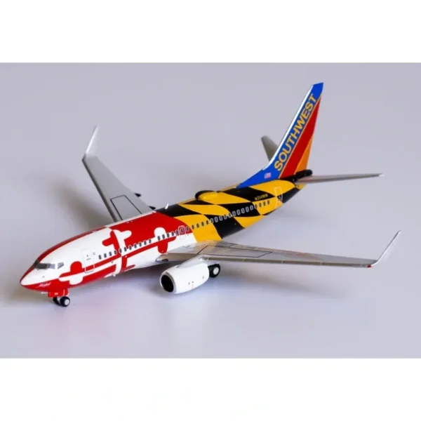 NG Models 1:400 77006 Southwest 737-700 - Miniature Marvels: Airplane Models & Painted Dice* Airplane Model