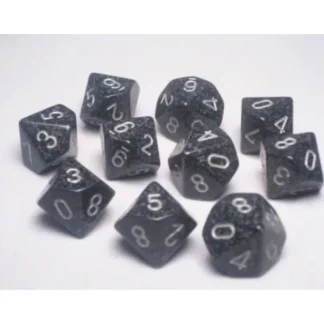 New Ninja: Speckled d10 Dice Set (10's) CHX 25118 - Miniature Marvels: Airplane Models & Painted Dice Dice