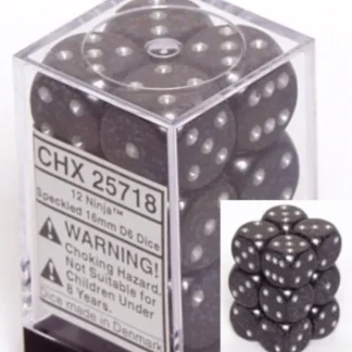 Flash Sale Ninja: Speckled 12d6 16mm Dice Set CHX 25718 - Miniature Marvels: Airplane Models & Painted Dice Dice