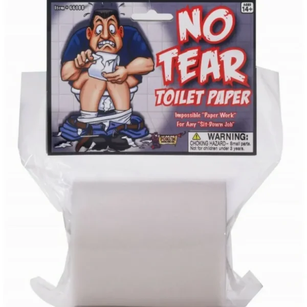 Shop NO TEAR TOILET PAPER Hilarious Prank Gag Funny Bathroom Potty Poop Joke - Miniature Marvels: Airplane Models & Painted Dice Egpull