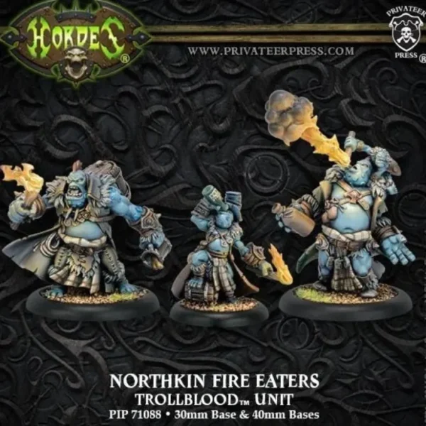 Best Northkin Fire Eaters: Trollbloods - Unit PIP 71088 - Miniature Marvels: Airplane Models & Painted Dice Miniature