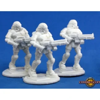Store Nova Corp - Rifleman (3): Chronoscope Bones RPR 80015 - Miniature Marvels: Airplane Models & Painted Dice Miniature