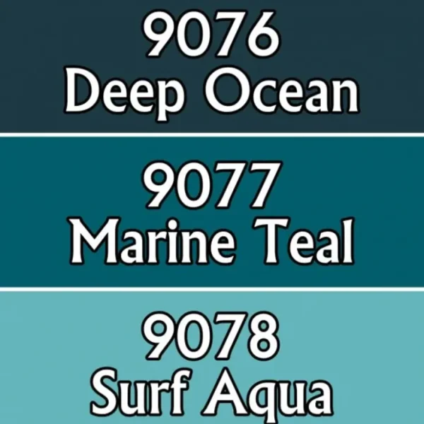 Clearance Ocean Colors: MSP Triads RPR 09726 - Miniature Marvels: Airplane Models & Painted Dice Paint