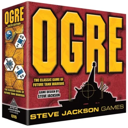 Clearance Ogre Sixth Edition SJG 1315 - Miniature Marvels: Airplane Models & Painted Dice Board Game