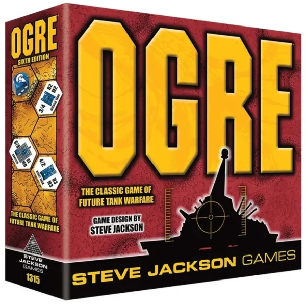 Clearance Ogre Sixth Edition SJG 1315 - Miniature Marvels: Airplane Models & Painted Dice Board Game