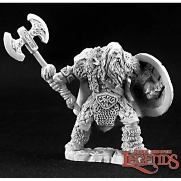 Fashion Olaf, Viking Chieftain: Dark Heaven Legends RPR 03240 - Miniature Marvels: Airplane Models & Painted Dice Miniature