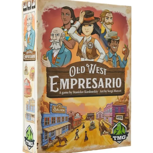 Fashion Old West Empresario TTT 2027 - Miniature Marvels: Airplane Models & Painted Dice Board Game