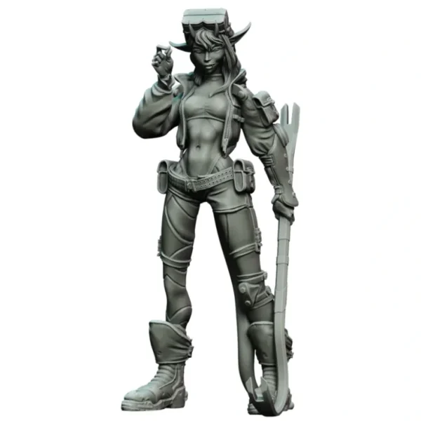 Cheap Oni Girl - Miniature Marvels: Airplane Models & Painted Dice Miniature