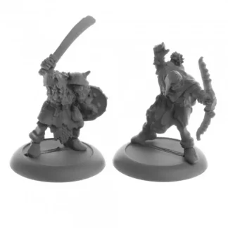 Clearance Orc Raiders (2): Dark Heaven Legends RPR 04071 - Miniature Marvels: Airplane Models & Painted Dice Miniature