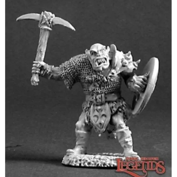 New Orc Warrior: Dark Heaven Legends RPR 03219 - Miniature Marvels: Airplane Models & Painted Dice Miniature