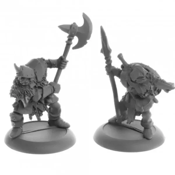 Clearance Orc Warriors (2): Dark Heaven Legends RPR 04072 - Miniature Marvels: Airplane Models & Painted Dice Miniature