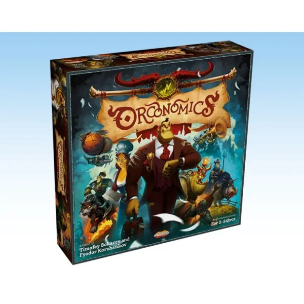 Fashion Orconomics 2nd Edition AGS ARTG016 - Miniature Marvels: Airplane Models & Painted Dice Board Game