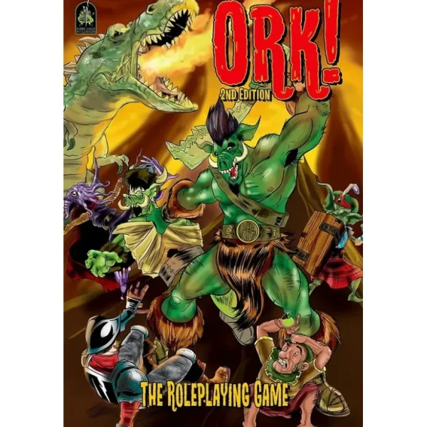 Flash Sale Ork! The RPG: 2nd Edition GRR 4502 - Miniature Marvels: Airplane Models & Painted Dice Role-playing Game