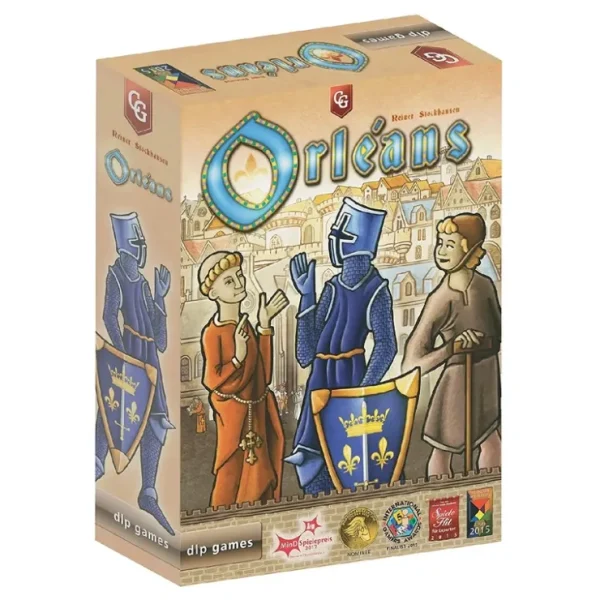 Best Orleans CSG ORL101 - Miniature Marvels: Airplane Models & Painted Dice Board Game