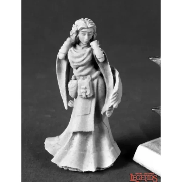 Clearance Ostarzha, Female Elf Cleric: Dark Heaven Legends RPR 03665 - Miniature Marvels: Airplane Models & Painted Dice Miniature