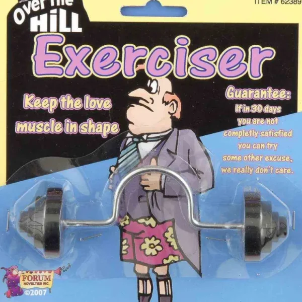 Outlet Over The Hill WILLY PECKER EXERCISER Dumbbell - Keep Your Love Muscle in Shape! - Miniature Marvels: Airplane Models & Painted Dice Egpull