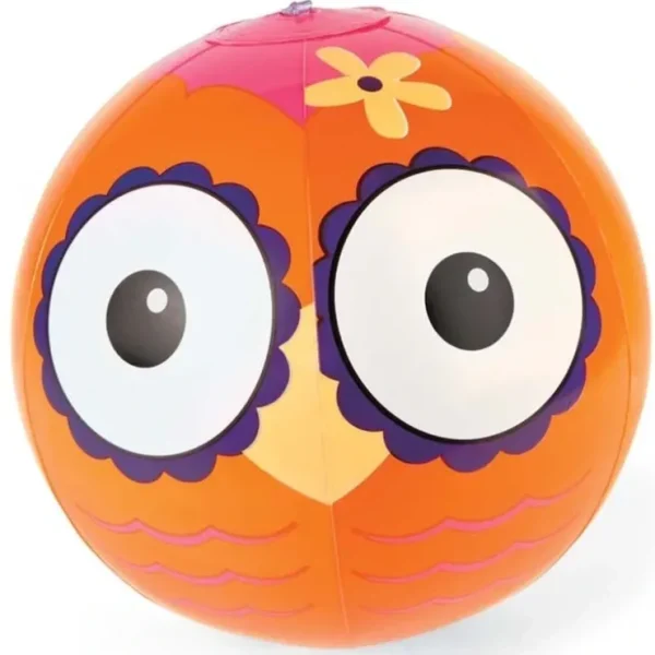 Fashion 4 OWL BIRD Inflatable Vinyl Blow Up Beach Balls ~ Pool Party Toy Play Favors - Miniature Marvels: Airplane Models & Painted Dice Egpull