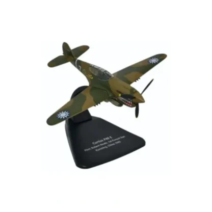 Oxford AC074 1:72 Curtiss P-40 Warhawk - 13-Victory Ace Robert Neale, 1st Squadron Commander, AVG "Flying Tigers" - Miniature Marvels: Airplane Models & Painted Dice* Airplane Model
