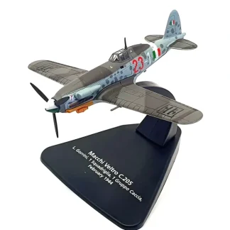 Oxford AC091 1:72 Macchi Veltro C.205 L. Gorrini, 1 Sqn, 1 Gruppo Caccia, February 1944 - Miniature Marvels: Airplane Models & Painted Dice* Airplane Model