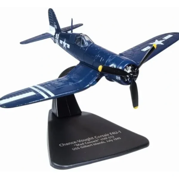 Oxford AC104 1:72 Vought F4U-1D Corsair - "The Mad Cossack," VMF-512, U.S. Marine Corps, USS Gilbert Islands, 1945 - Miniature Marvels: Airplane Models & Painted Dice* Airplane Model