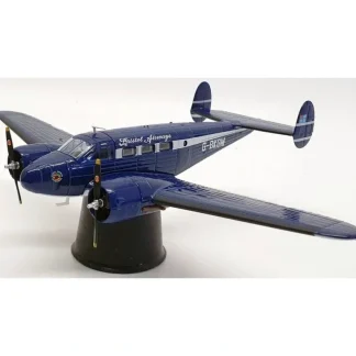 Oxford 72BE001 1:72 Bristol Airways Beechcraft Model 18 ("Twin Beech") - G-BKGM - Miniature Marvels: Airplane Models & Painted Dice* Airplane Model