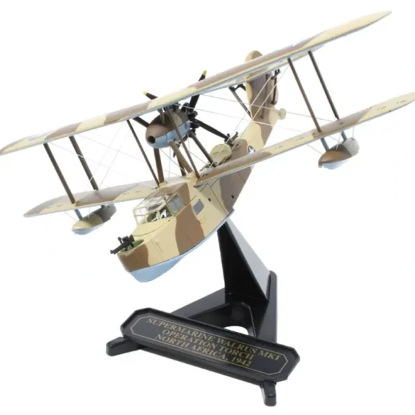 Oxford 72SW004 1:72 Supermarine Walrus - HMS Cumberland, British Royal Navy, Operation Torch, 1942 - Miniature Marvels: Airplane Models & Painted Dice* Airplane Model
