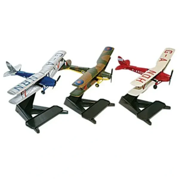 Oxford 72TM004 de Havilland Tiger Moth 3-Piece Set - Miniature Marvels: Airplane Models & Painted Dice* Airplane Model