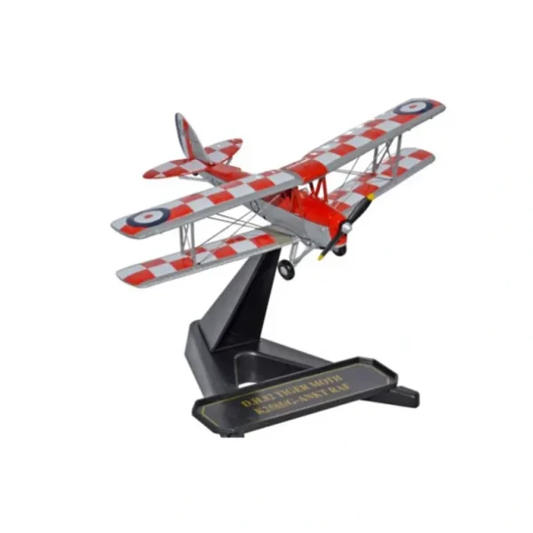 Oxford 72TM005 de Havilland Tiger Moth RAF No.32 Sqn, K2585 - Miniature Marvels: Airplane Models & Painted Dice* Airplane Model
