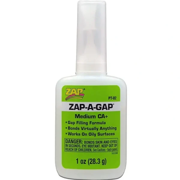 1 oz Zap-a-Gap CA+ - Miniature Marvels: Airplane Models & Painted Dice* Shop All