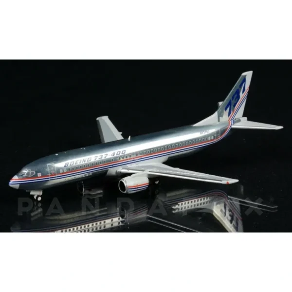Panda 202106 1:400 House Colors Boeing 737-400 N73700 - Miniature Marvels: Airplane Models & Painted Dice* Airplane Model