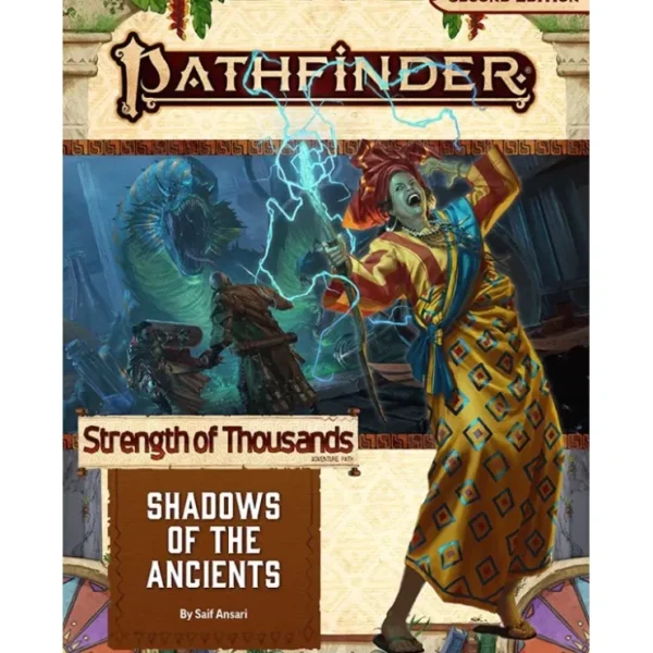 Clearance Pathfinder Adventure Path #174: Shadows of the Ancients (Strength of Thousands 6 of 6) PZO 90174 - Miniature Marvels: Airplane Models & Painted Dice Role-playing Game