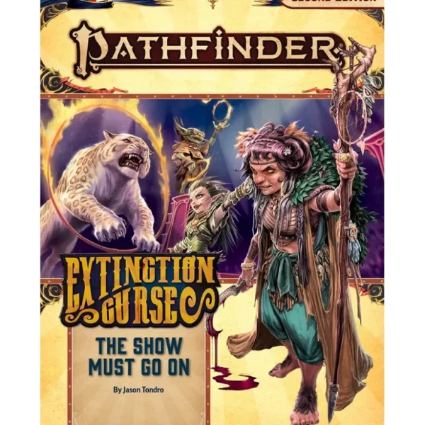 Flash Sale Pathfinder Adventure Path #151: The Show Must Go On (Extinction Curse 1 of 6) PZO 90151 - Miniature Marvels: Airplane Models & Painted Dice Role-playing Game